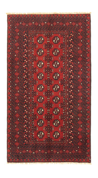 Tapis afghan - Filpa - 190 x 104 cm - rouge