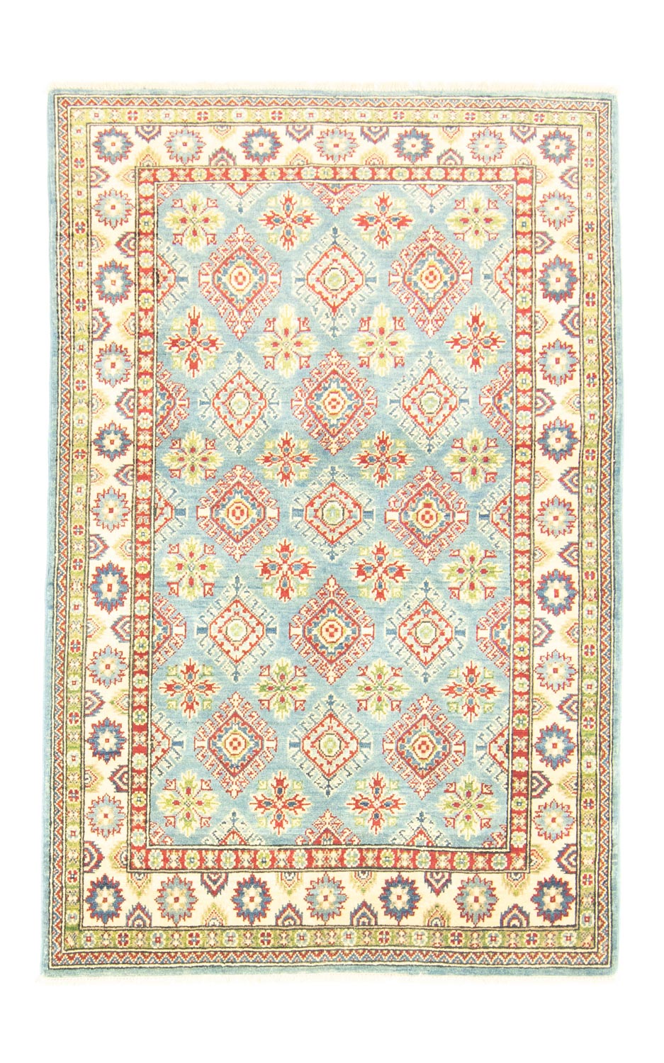 Tapis Ziegler - Kazak - 183 x 118 cm - bleu clair