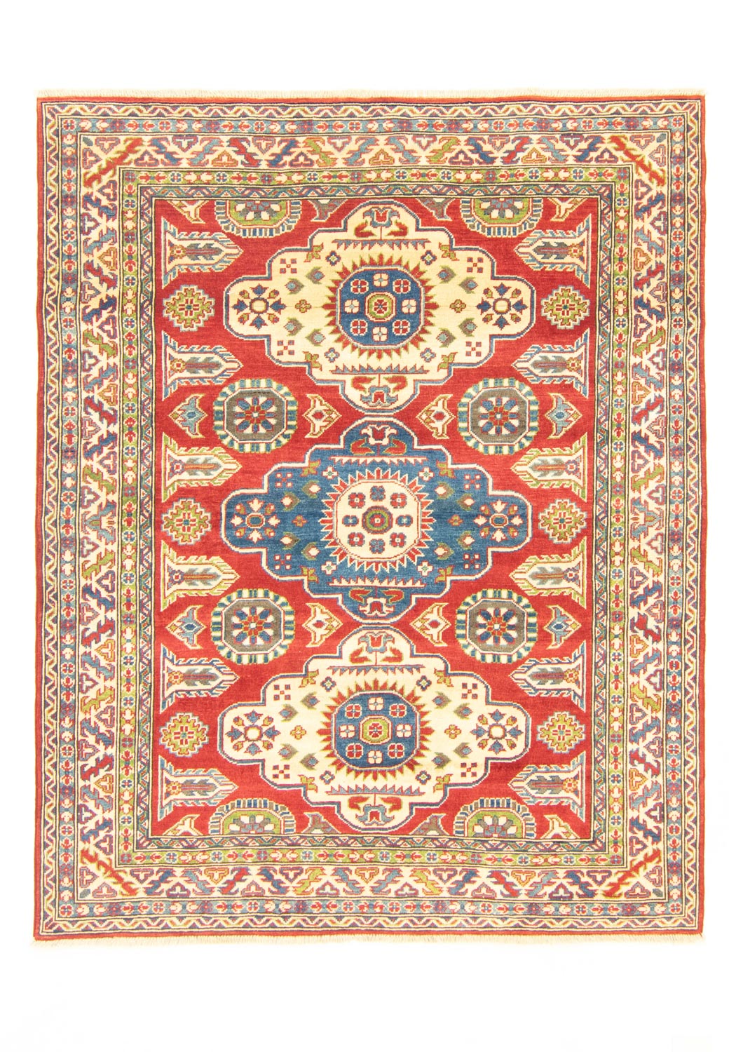 Tapis Ziegler - Kazak - 198 x 157 cm - rouge foncé