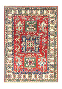 Tapis Ziegler - Kazak - 212 x 146 cm - rouge foncé
