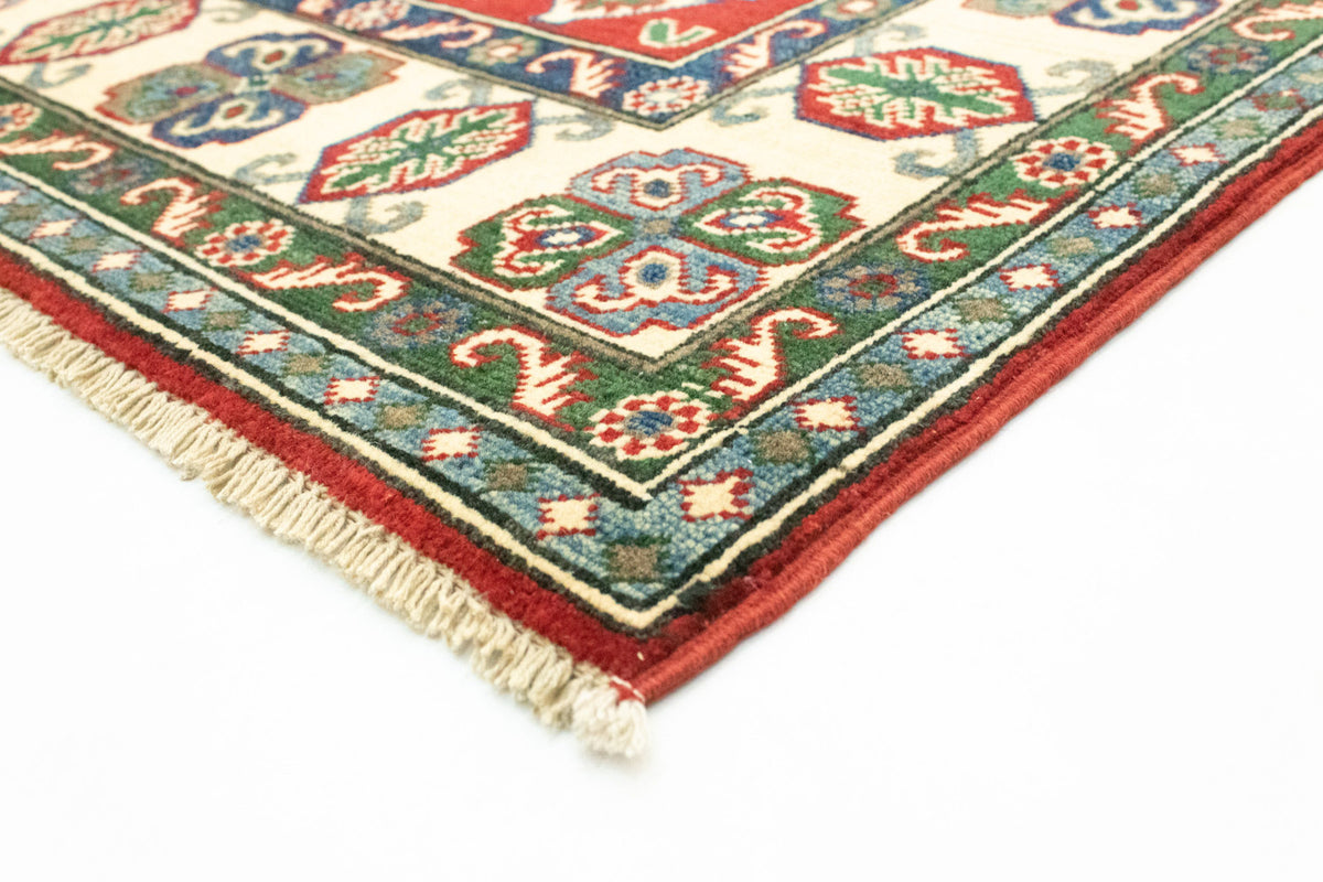 Tapis Ziegler - Kazak - 212 x 146 cm - rouge foncé