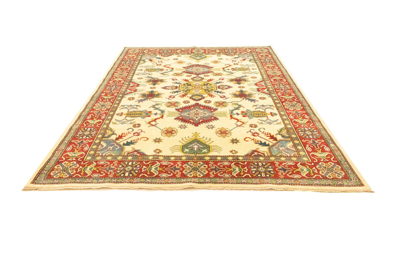 Tapis Ziegler - Kazak - 291 x 198 cm - jaune