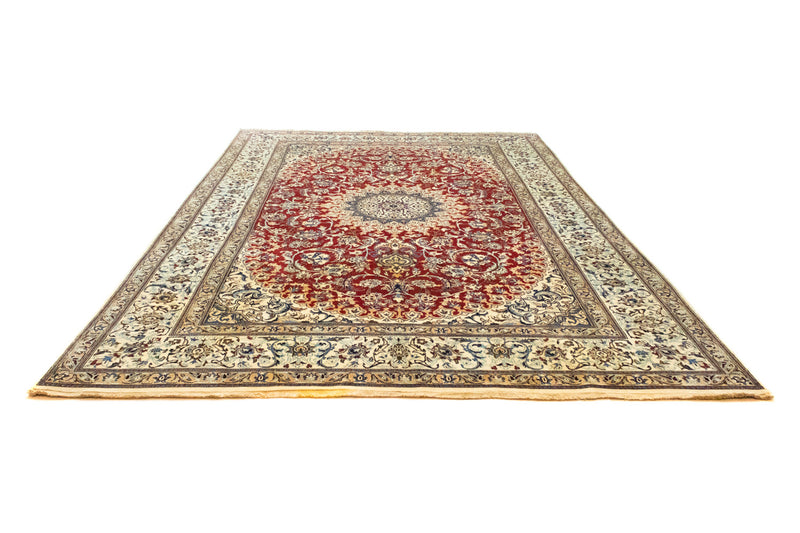 Tapis persan - Nain - 356 x 244 cm - rouge