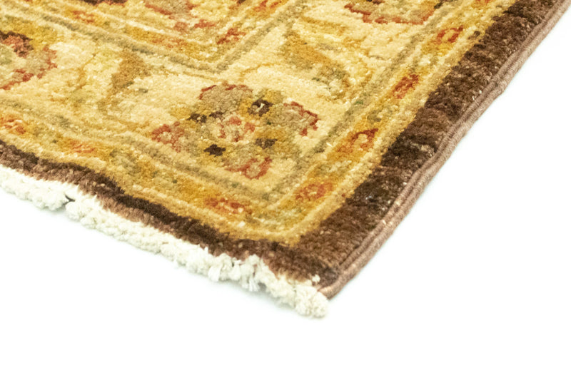 Tapis de couloir Tapis Ziegler - 385 x 90 cm - marron foncé