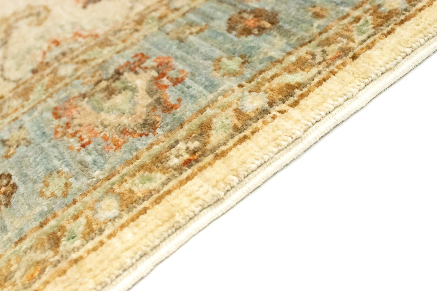 Tapis de couloir Tapis Ziegler - 250 x 80 cm - jaune moutarde