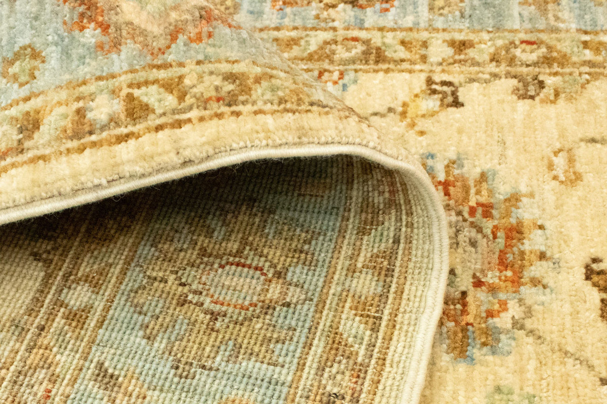 Tapis de couloir Tapis Ziegler - 250 x 80 cm - jaune moutarde