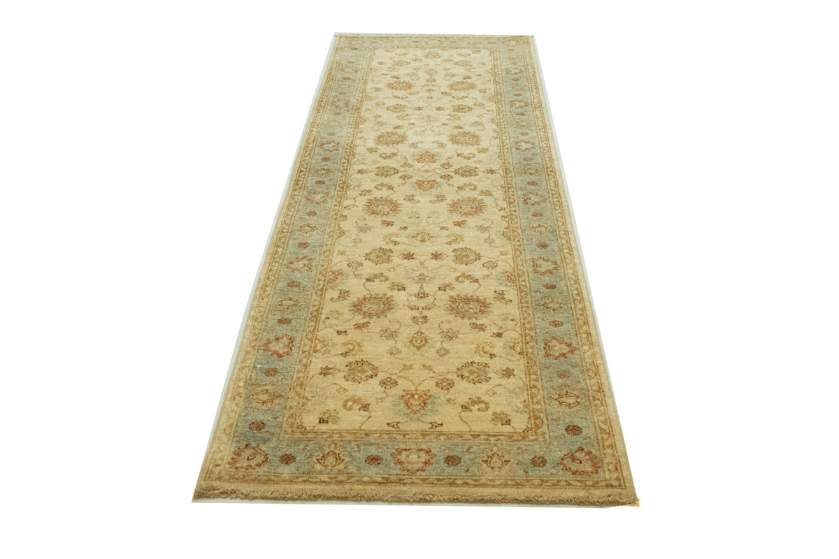 Tapis de couloir Tapis Ziegler - 250 x 80 cm - jaune moutarde