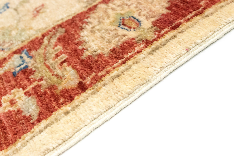 Tapis de couloir Tapis Ziegler - 242 x 79 cm - beige clair