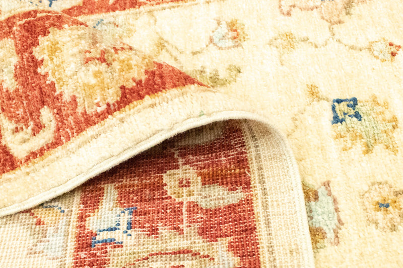 Tapis de couloir Tapis Ziegler - 242 x 79 cm - beige clair
