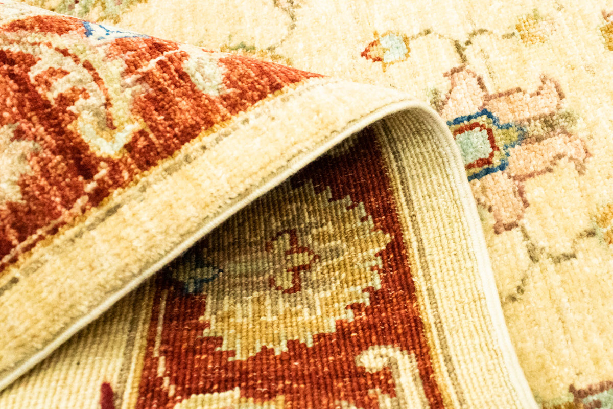 Tapis de couloir Tapis Ziegler - 203 x 81 cm - beige clair