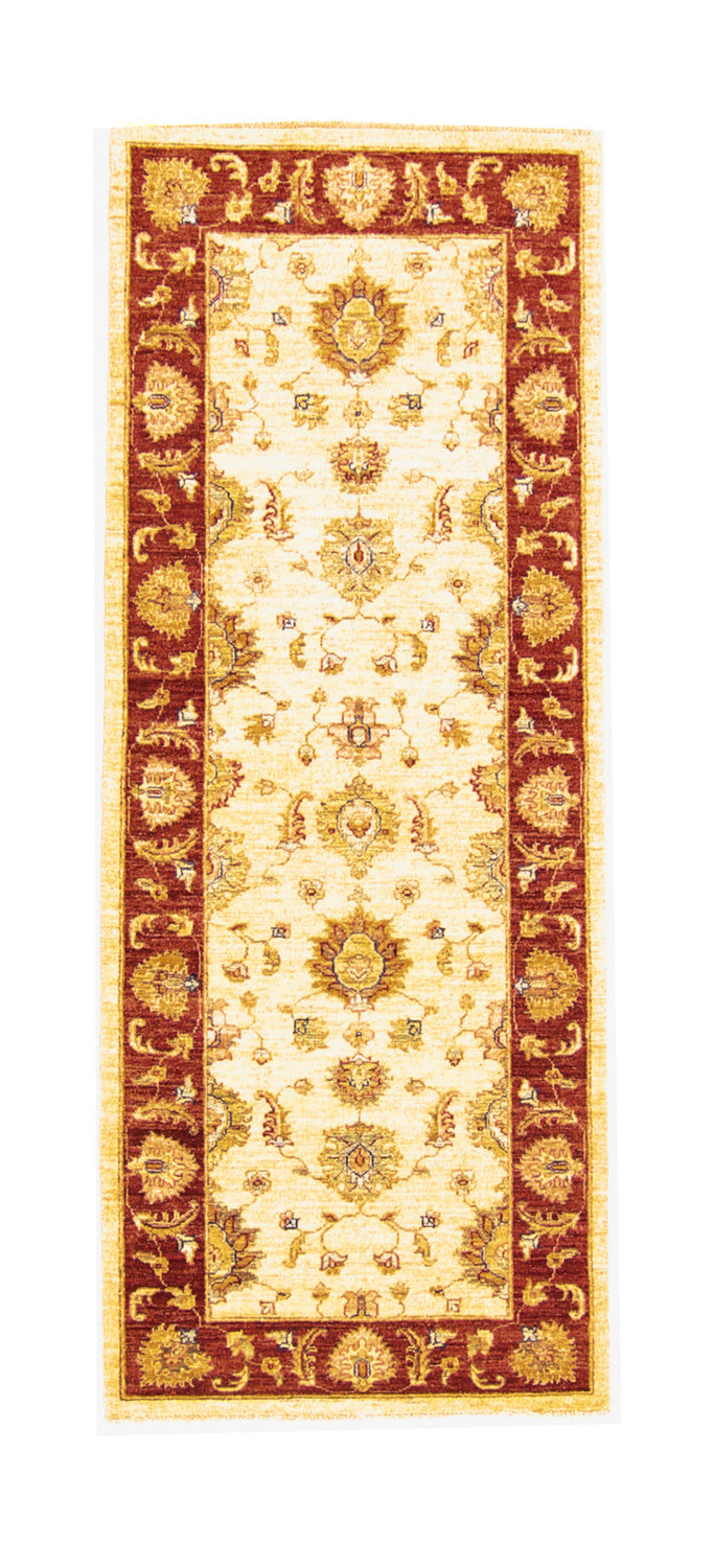 Tapis de couloir Tapis Ziegler - 204 x 80 cm - beige clair