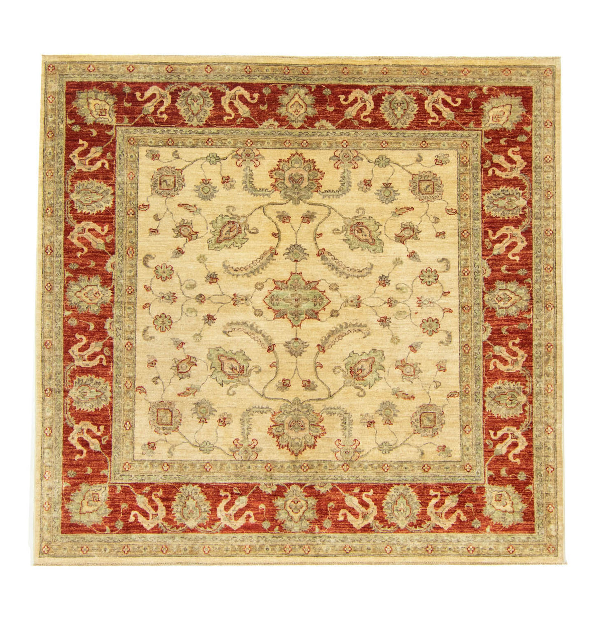 Tapis Ziegler carré  - 185 x 175 cm - beige