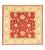 Tapis Ziegler carré  - 178 x 176 cm - rouge