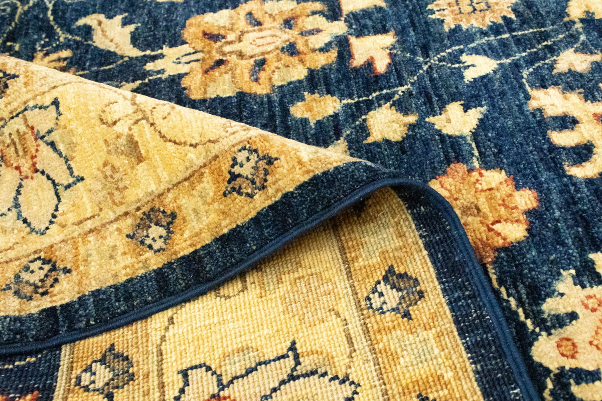 Tapis Ziegler - 195 x 148 cm - bleu