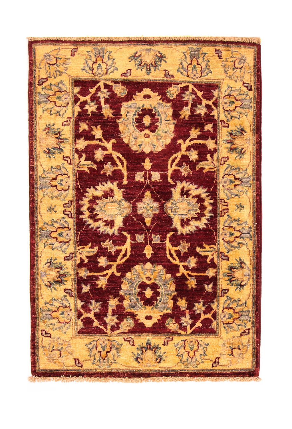 Tapis Ziegler - 87 x 61 cm - marron foncé