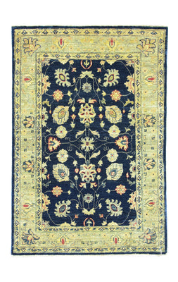 Tapis Ziegler - 149 x 100 cm - bleu foncé