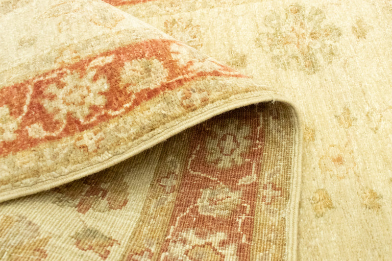 Tapis de couloir Tapis Ziegler - 455 x 79 cm - beige clair