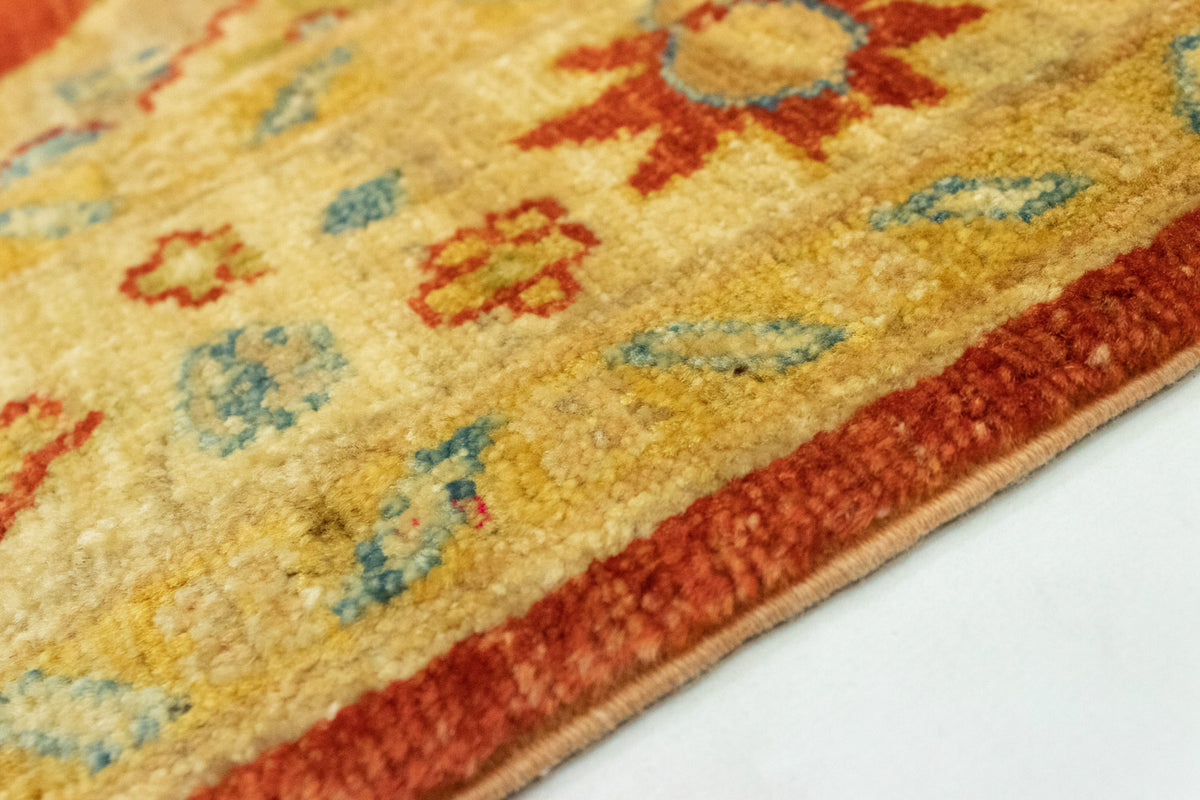 Tapis de couloir Tapis Ziegler - 288 x 80 cm - rouge