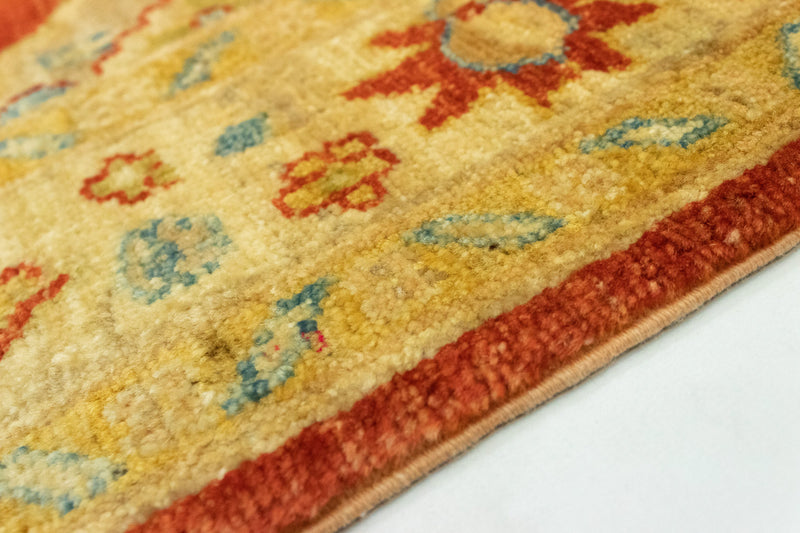 Tapis de couloir Tapis Ziegler - 288 x 80 cm - rouge