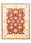 Tapis Ziegler - 246 x 192 cm - rouge foncé
