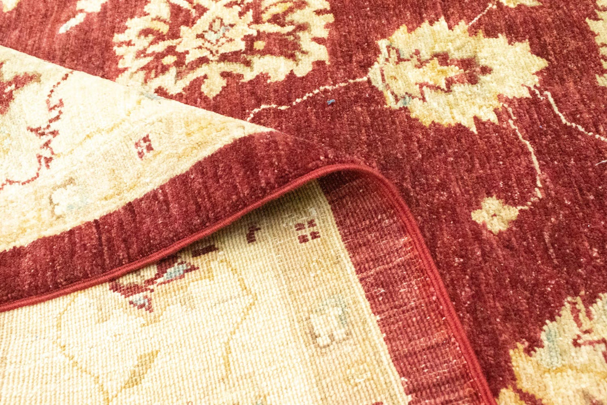 Tapis Ziegler - 246 x 192 cm - rouge foncé