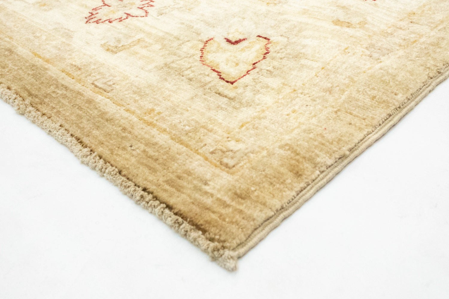 Tapis Ziegler - 239 x 193 cm - marron clair