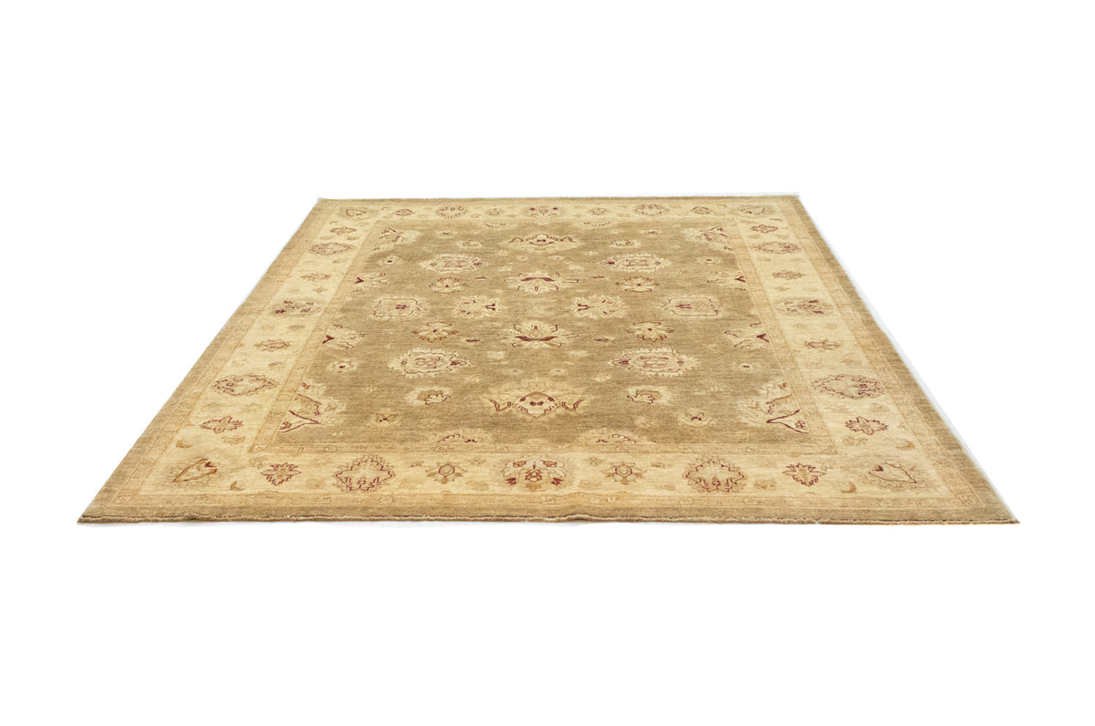 Tapis Ziegler - 239 x 193 cm - marron clair