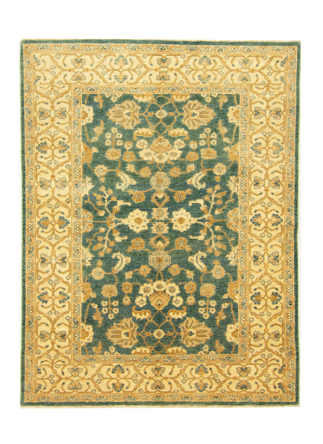 Tapis Ziegler - 190 x 145 cm - vert