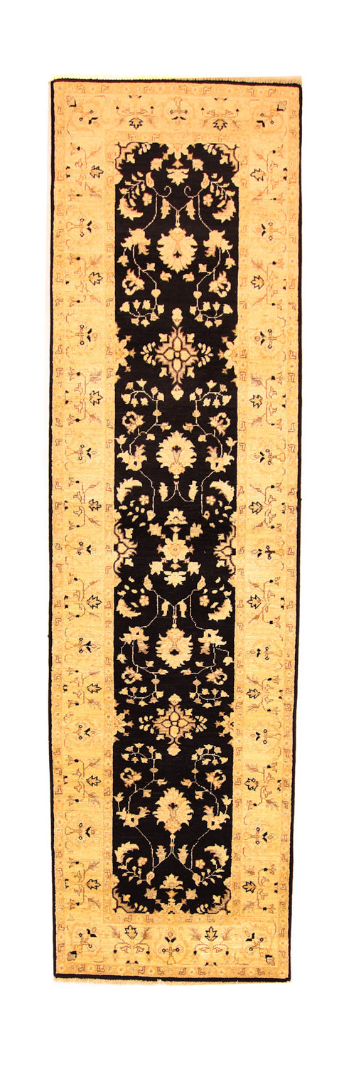 Tapis de couloir Tapis Ziegler - 307 x 84 cm - noir
