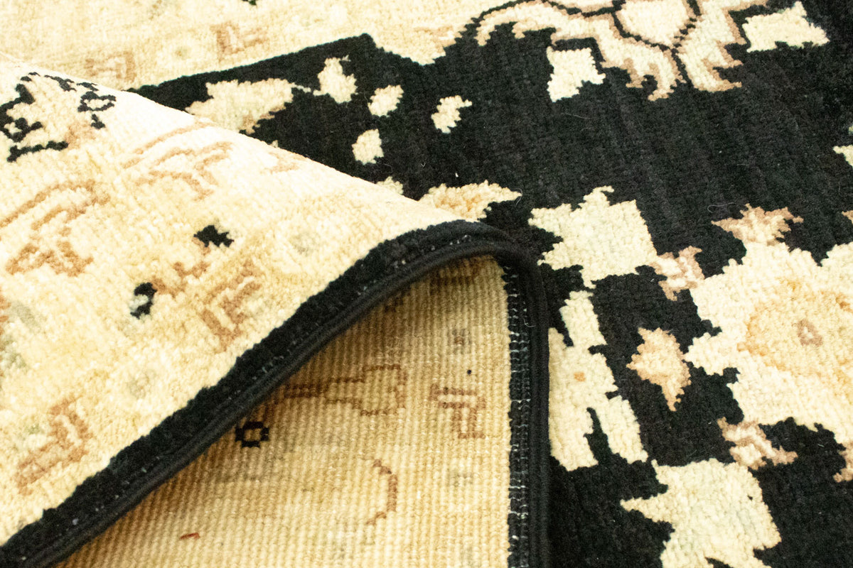 Tapis de couloir Tapis Ziegler - 307 x 84 cm - noir