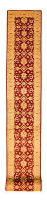 Tapis de couloir Tapis Ziegler - 588 x 84 cm - rouge