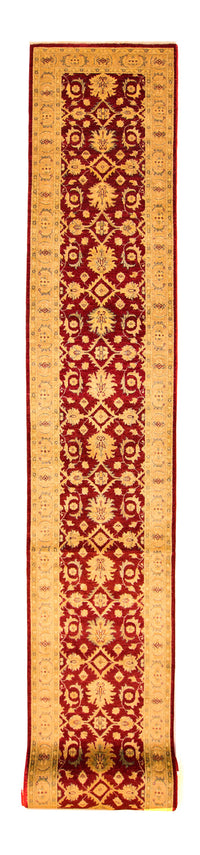 Tapis de couloir Tapis Ziegler - 588 x 84 cm - rouge