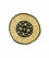 Tapis Ziegler ronde  - 151 x 149 cm - noir