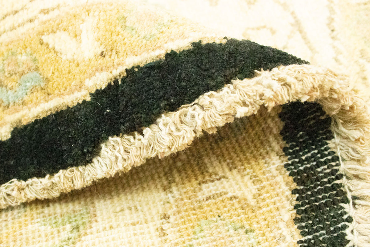 Tapis Ziegler ronde  - 151 x 149 cm - noir