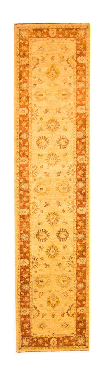 Tapis de couloir Tapis Ziegler - 355 x 81 cm - beige clair