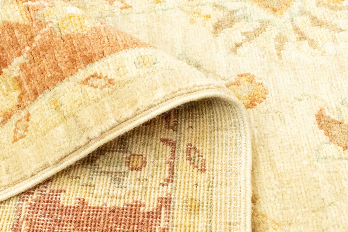 Tapis de couloir Tapis Ziegler - 355 x 81 cm - beige clair