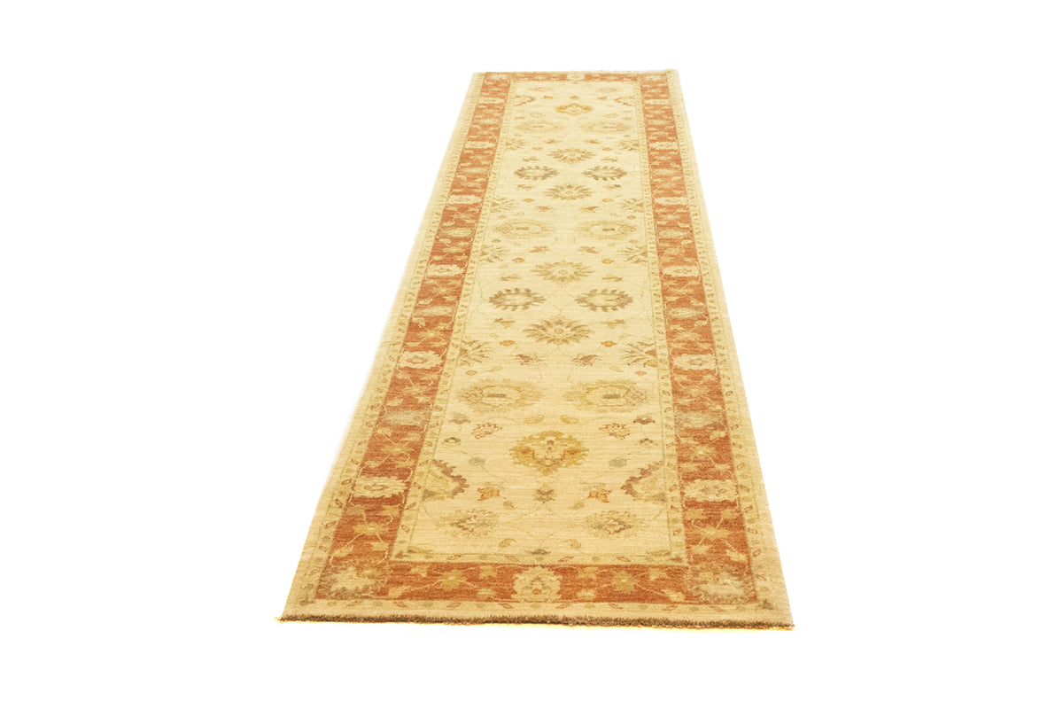 Tapis de couloir Tapis Ziegler - 355 x 81 cm - beige clair