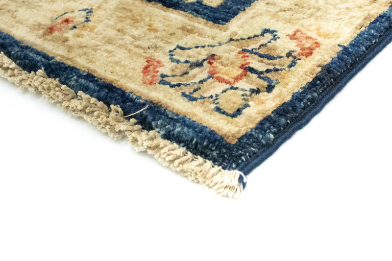 Tapis Ziegler - 98 x 52 cm - bleu foncé