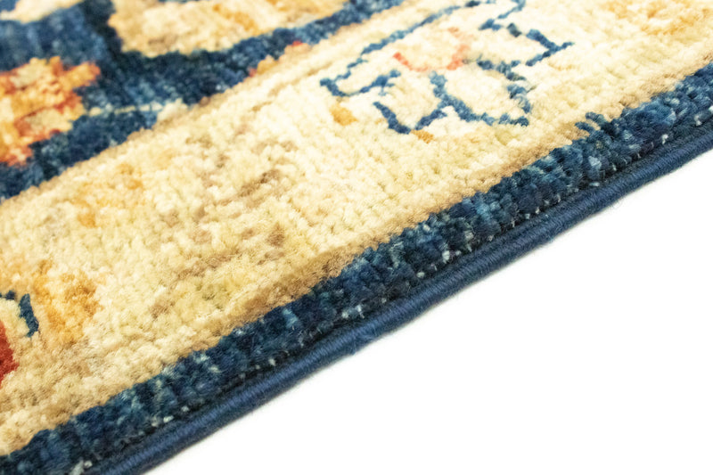 Tapis Ziegler - 98 x 52 cm - bleu foncé