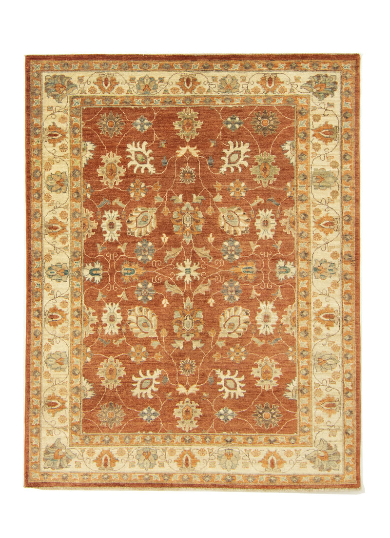 Tapis Ziegler - 198 x 152 cm - rouille