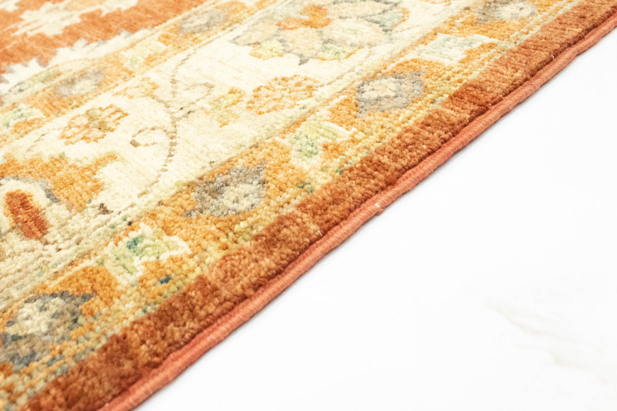 Tapis Ziegler - 198 x 152 cm - rouille