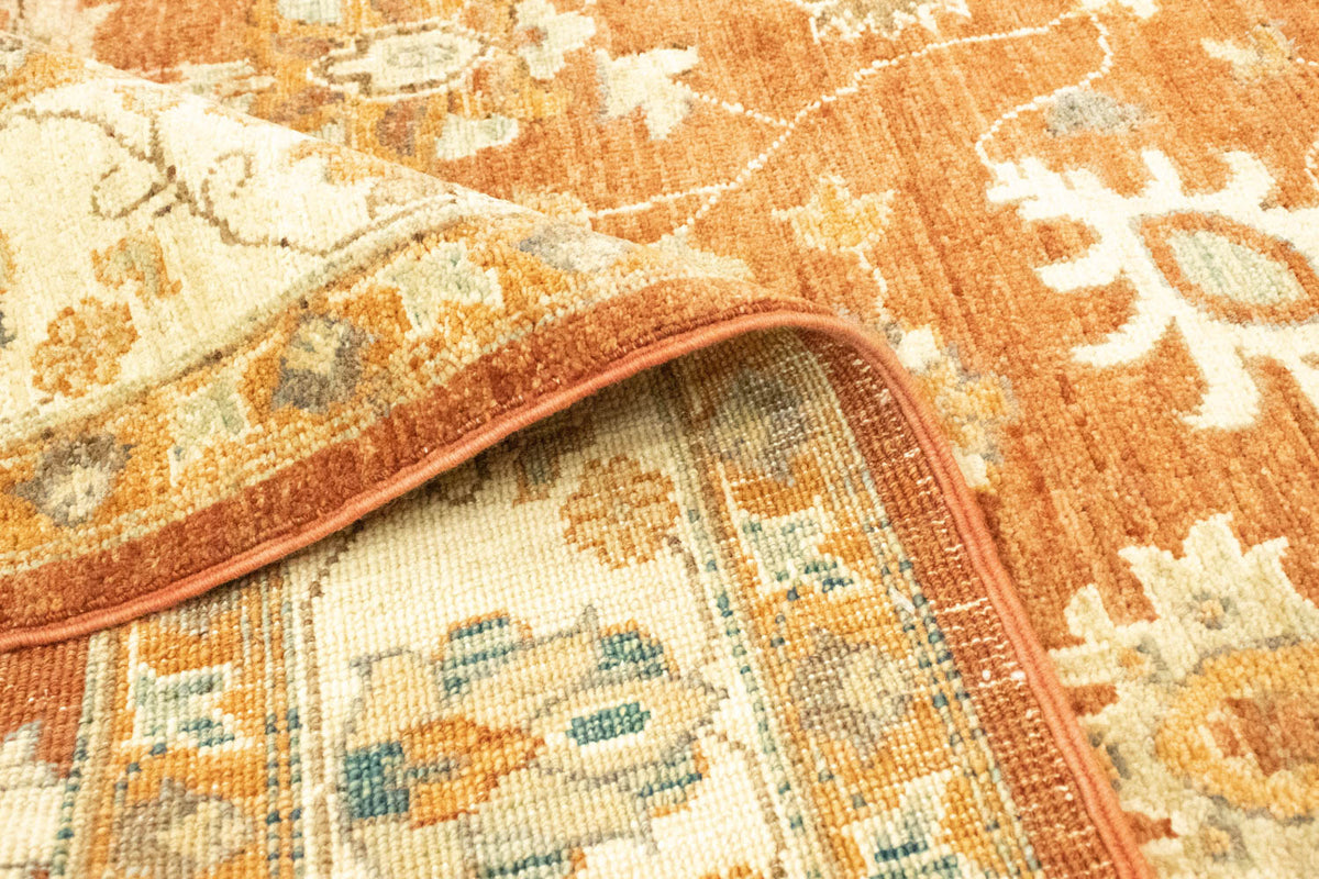 Tapis Ziegler - 198 x 152 cm - rouille