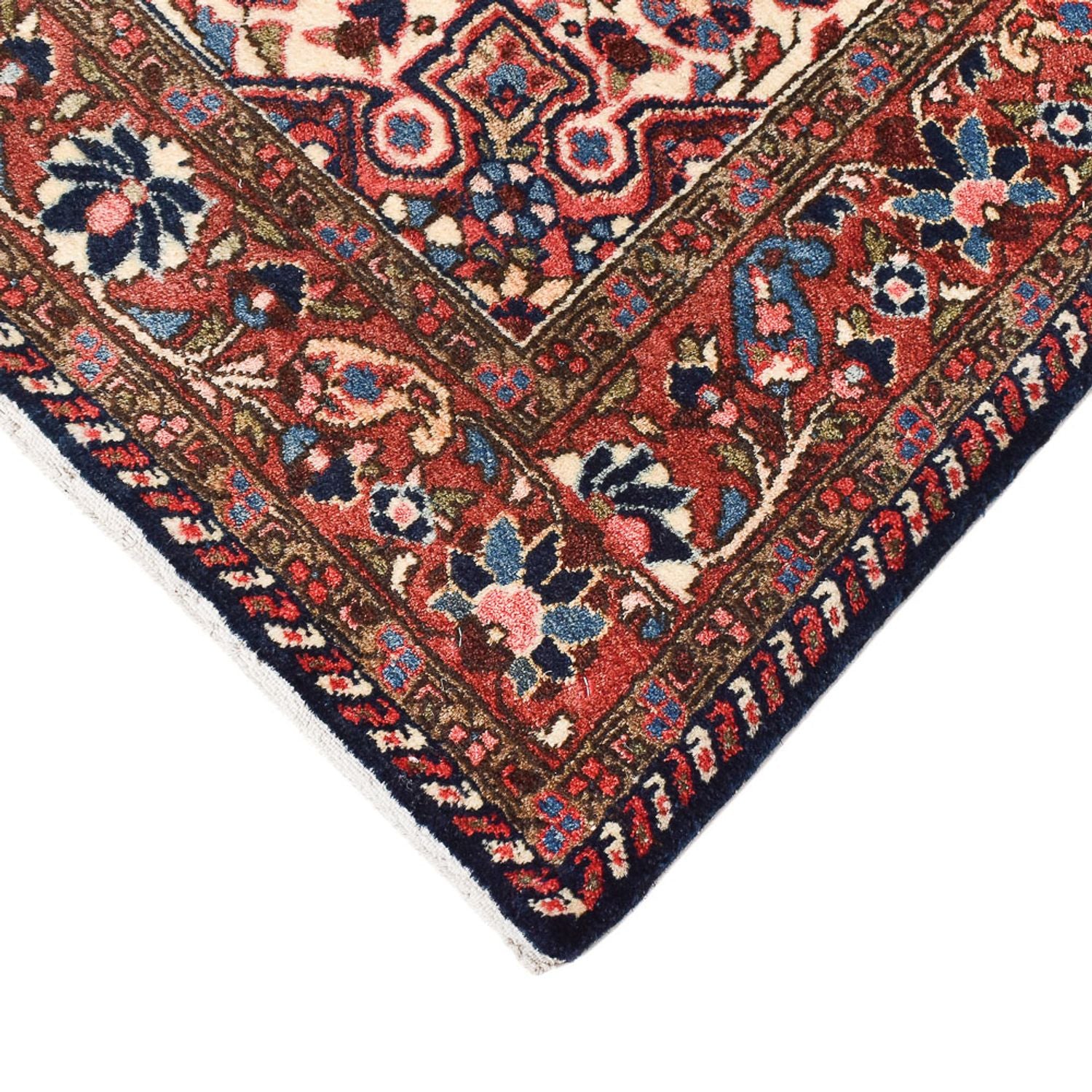 Tapis Belutsch - 210 x 149 cm - rouge foncé