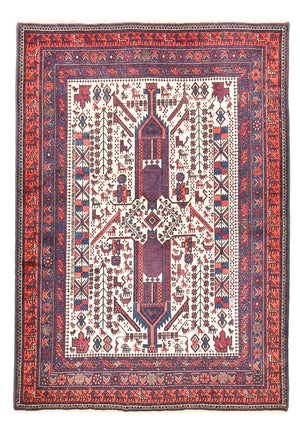 Tapis Belutsch - 210 x 153 cm - crème