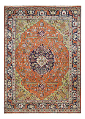 Tapis persan - Tabriz - Royal - 408 x 293 cm - orange
