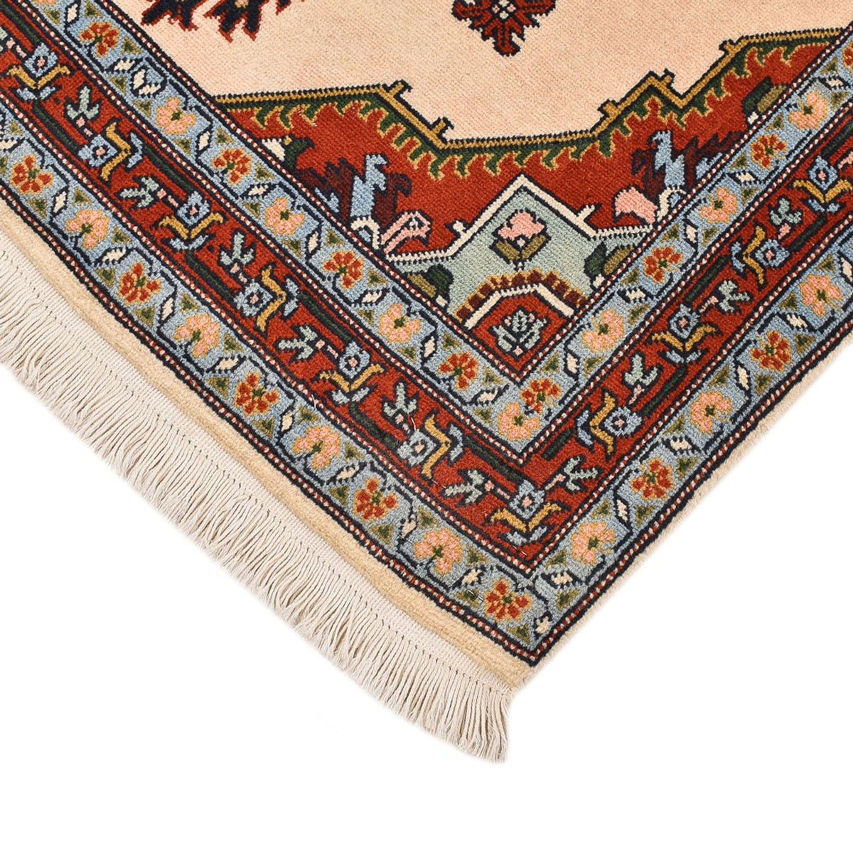 Tapis persan - Nomadic carré  - 105 x 100 cm - crème