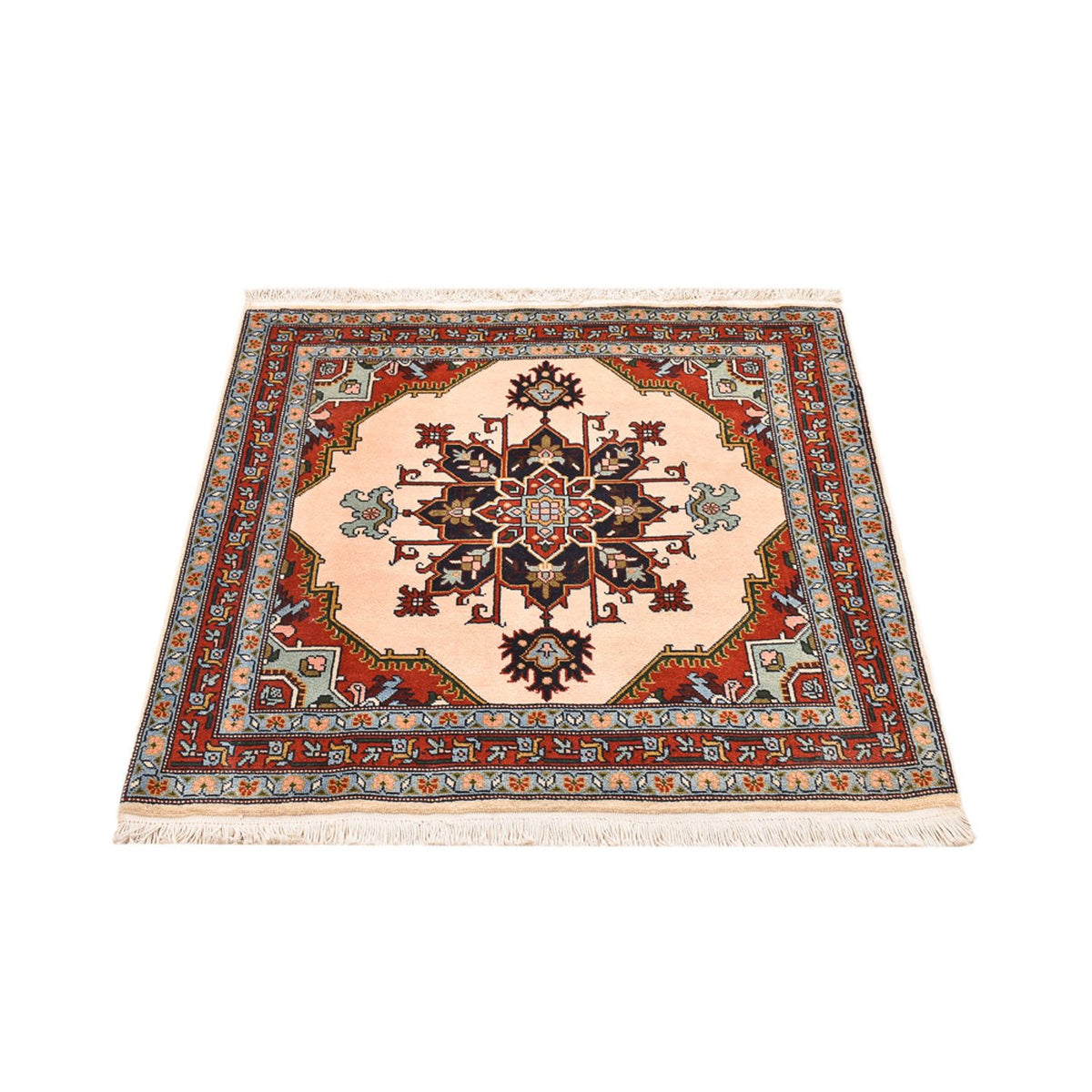 Tapis persan - Nomadic carré  - 105 x 100 cm - crème
