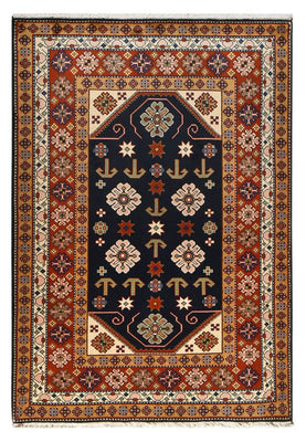 Tapis persan - Nomadic - 197 x 136 cm - bleu foncé
