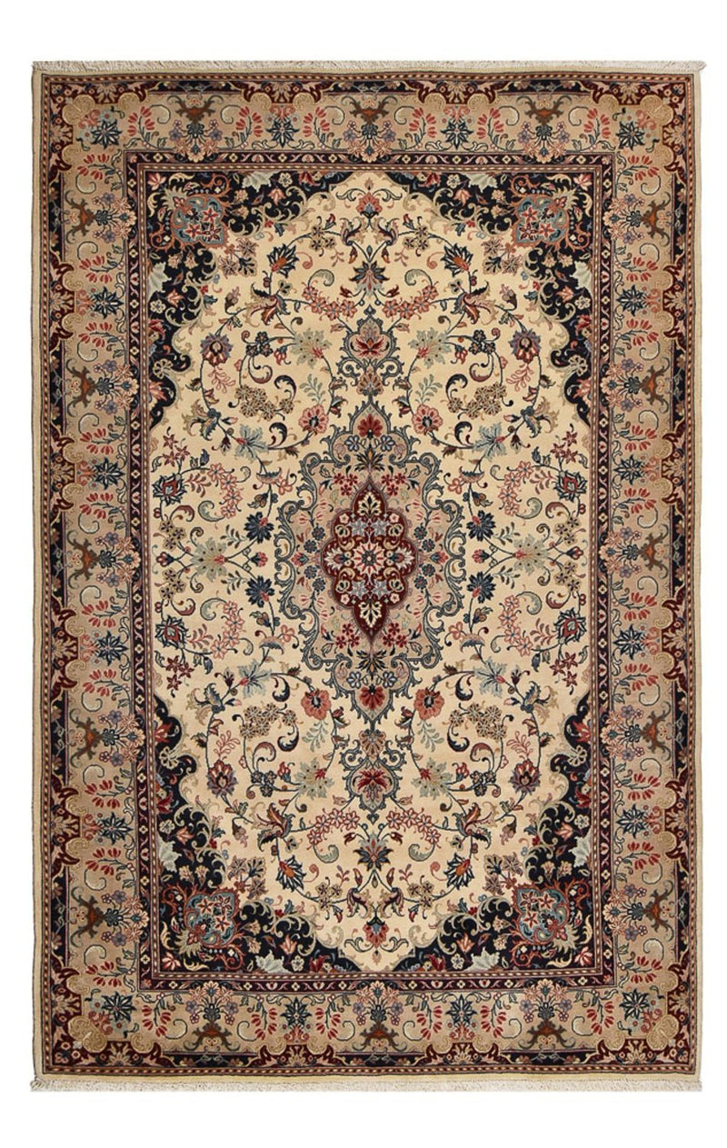 Tapis persan - Keshan - 302 x 197 cm - beige