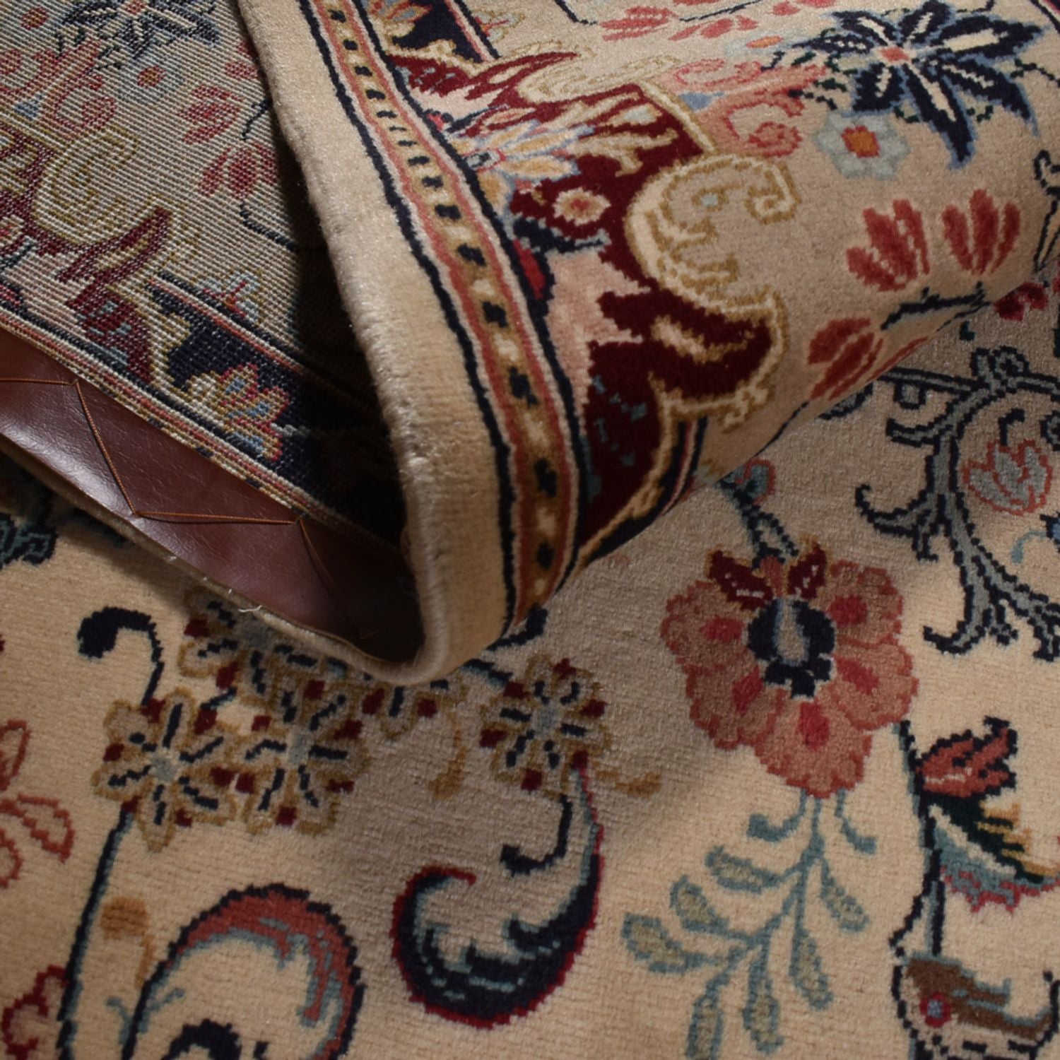 Tapis persan - Keshan - 302 x 197 cm - beige